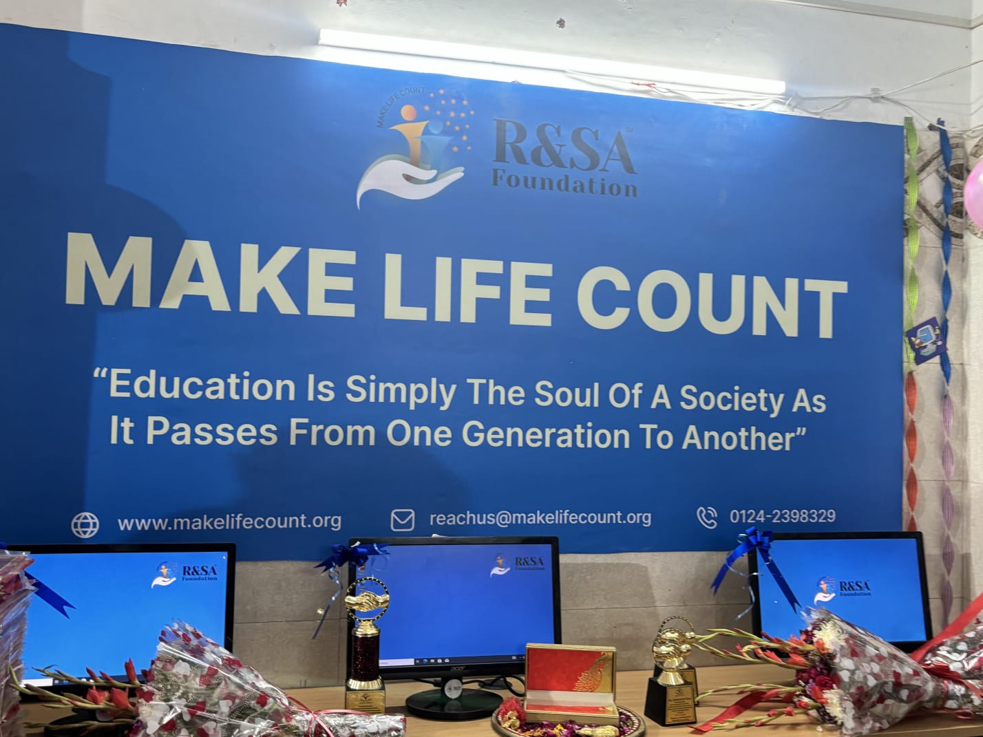 Computer lab Inauguration - RHSS 